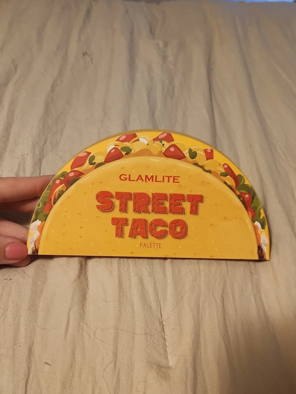 Glamlite Street Taco Eyeshadow Palette - Yellow